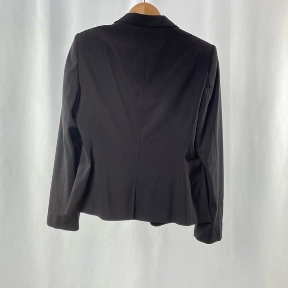 BOSS Hugo‎ Boss Jena Wool Blend Blazer in Black Size 12 - Picture 2 of 9